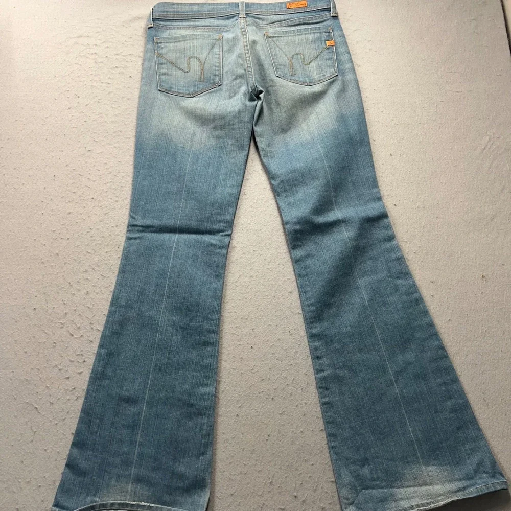 Citizens of Humanity Ingrid 002 Low Waist Flare Jeans Light Wash Size 29 USA